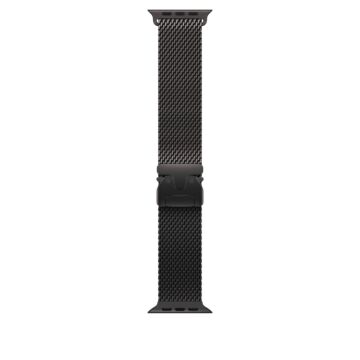 Apple 49mm Black Titanium Milanese Loop - Large