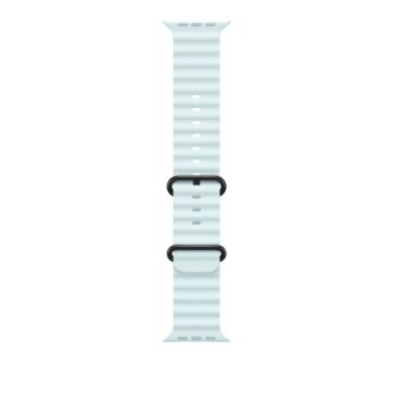 Apple 49mm Ice Blue Ocean Band - Black Titanium Finish