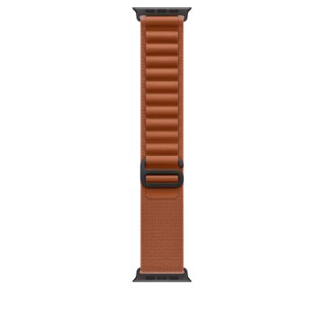 Apple 49mm Terra Cotta Alpine Loop - Small - Black Titanium Finish
