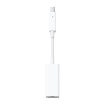 Apple Przejściówka z portu Thunderbolt na port Gigabit Ethernet Biała - Przejściówka