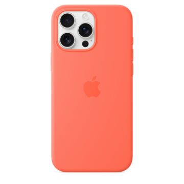 Apple iPhone 16 Pro Max Silicone Case with MagSafe - Tangerine
