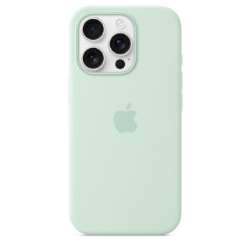 Apple iPhone 16 Pro Silicone Case with MagSafe - Aquamarine