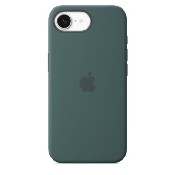 Apple iPhone 16e Silicone Case - Lake Green