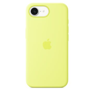 Apple iPhone 16e Silicone Case - Neon Yellow