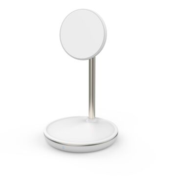 B.On 2-in-1 Magnetic Wireless Charger Magsafe  White - ładowarka indukcyjna