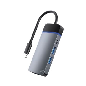 B.On Basic USB-C to Mulitport 4in1 Grey - przejściówka USB-C