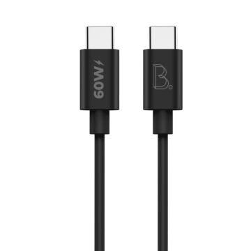 B.On Cable USB-C to USB-C 1m Black - przewód USB-C
