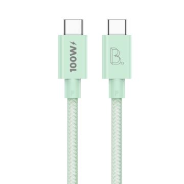 B. On Nylon USB-C to USB-C 1m Green - przewód USB-C