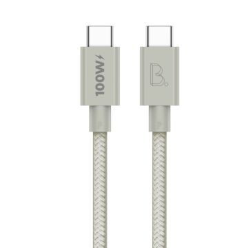 B. On Nylon USB-C to USB-C 1m Natural Titanium - przewód USB-C