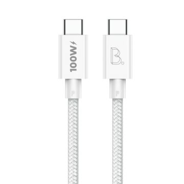 B. On Nylon USB-C to USB-C 1m White - przewód USB-C
