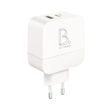 B.On Travel Charger 45W GaN USB-C + USB-A White - ładowarka sieciowa