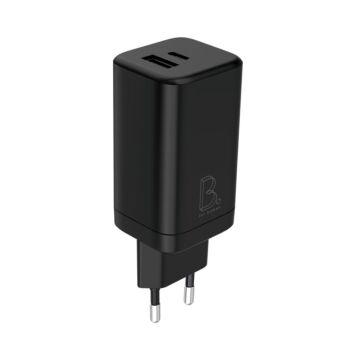 B.On Travel Charger 65W GaN USB-C + USB-A Grey - ładowarka sieciowa