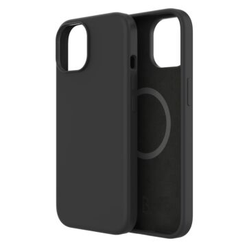 B.Safe Magnetic Silicon Case Black - etui iPhone 15 Plus