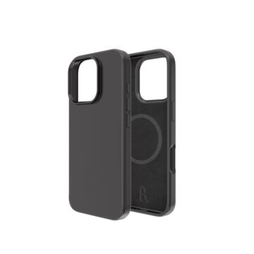 B.Safe Magnetic Silicon Czarny tytan - etui iPhone 16 Pro