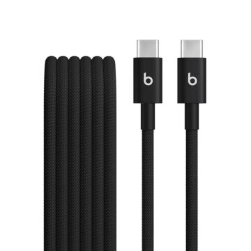Beats USB-C to USB-C Woven Cable (1.5 m) - Bolt Black