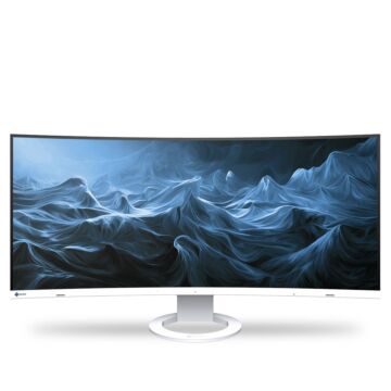 EIZO Monitor 37,5" EV3895-BWT  ultraszeroki monitor z zakrzywionym ekranem, z USB-C i kartą sieciową (biały)