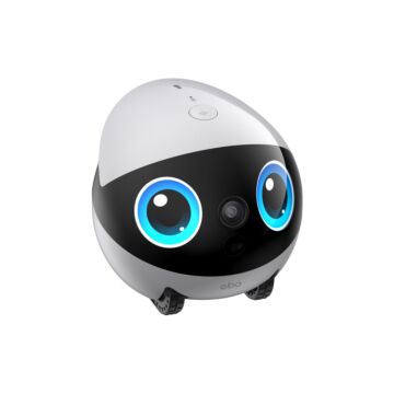 EnaBot EBO AIR 2 Plus - domowy robot towarzyszący z funkcją monitoringu i rozmów video (biały)