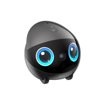 EnaBot EBO AIR 2 Plus - domowy robot towarzyszący z funkcją monitoringu i rozmów video (szary)