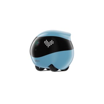 EnaBot EBO AIR 2 - domowy, mobilny robot monitorujący (niebieski)
