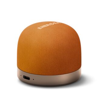 Energea MAGAUDIO GO MagSafe z paskiem pomarańczowy - głośnik mobilny