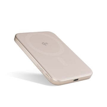 Epico Aluminium MagSafe Powerbank 5000mAh piaskowy tytan - powerbank