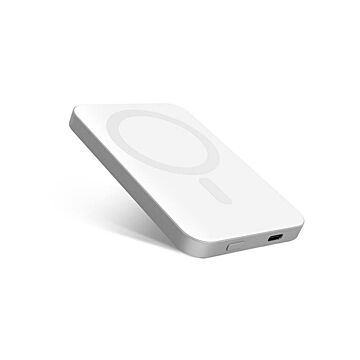 Epico Aluminium Magnetic Wireless Powerbank Silver - powerbank