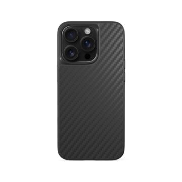 Epico Mag+ Hybrid Carbon czarny - etui iPhone 16 Pro