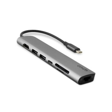 Epico Multimedia 7in1 spacegrey - przejściówka USB-C