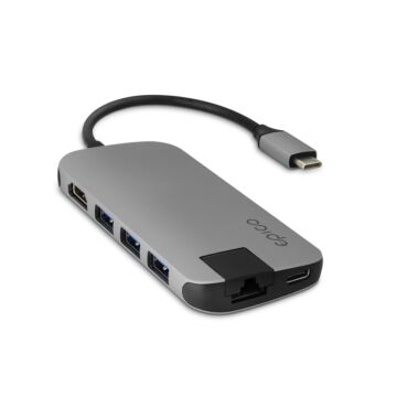 Epico Multimedia Usb-C Hub Space Grey - przejściówka USB-C