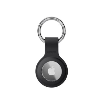 Epico Silicone Full Back Case Black - brelok do AirTag