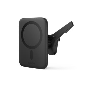 Epico Ultrathin Wireless Charging 15W czarny - ładowarka samochodowa