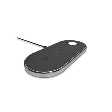 Epico Wireless charging base 3in1 black. - ładowarka indukcyjna