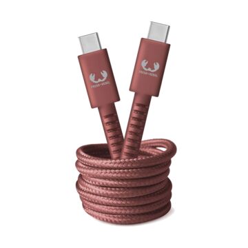 FRESH 'N REBEL KABEL USB-C USB-C 2.0M SAFARI RED - kabel USB-C
