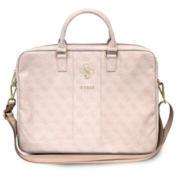 Guess 4G Big Logo Pink - Torba dla MacBooka