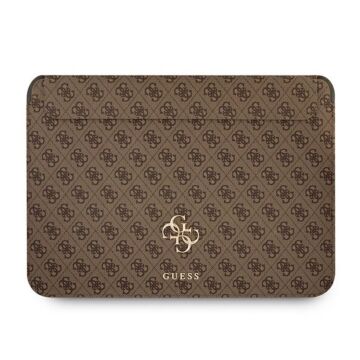 Guess 4G Big Logo Sleeve Brown - pokrowiec dla MacBook 13"
