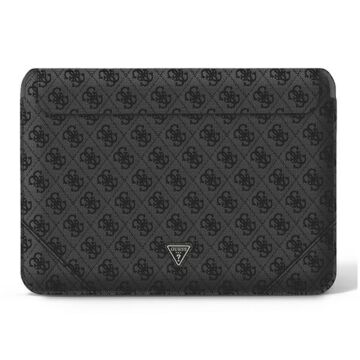 Guess 4G Triangle Logo Sleeve Black - etui MacBook 14"