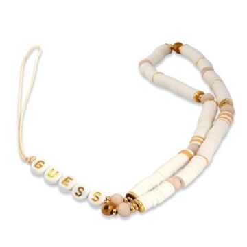 Guess Strap Heishi Beads Biały - zawieszka
