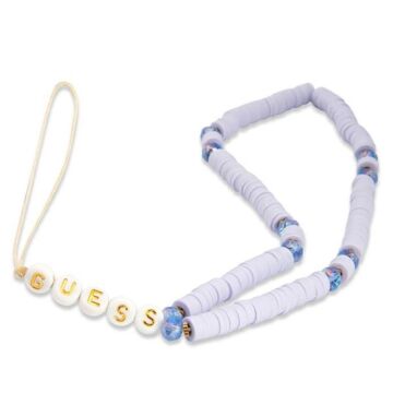 Guess Strap Heishi Beads Liliowy - zawieszka