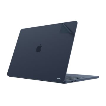 JCPAL MacGuard 2in1 MacBook Air13 M2 (Midnight) - folia ochronna