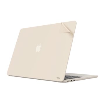 JCPAL MacGuard 2in1 MacBook Air15 M2 (Starlight) - folia ochronna