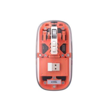 JCPal Ctrl Pro Wireless Optical Mouse Pomarańczowy - myszka