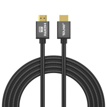 JINYA HDMI To HDMI Cable 4K ( Black)  - kabel HDMI
