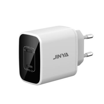 Jinya PD 45W Gan 2 USB-C Charger biały - ładowarka sieciowa