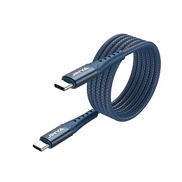 Jinya TechLink USB-C To C Cable 1,8m Deep Blue - kabel USB-C