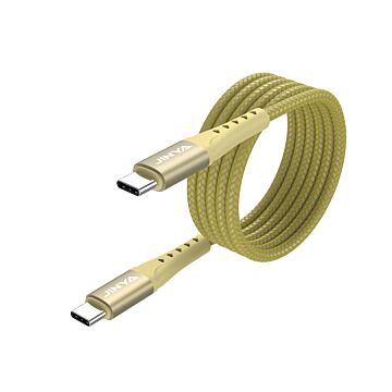 Jinya TechLink USB-C To C Cable 1,8m Yellow - kabel USB-C