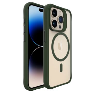 Jinya XPRO Magsafe Protecting Case Green - etui iPhone 15 Pro
