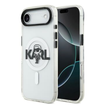 Karl Lagerfeld IML Karl Sketch MagSafe przezroczysty - etui iPhone Air