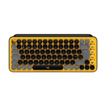 Logitech Pop Keys Black & Yellow - klawiatura mechaniczna