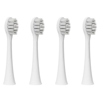 Lucent Prism Heads Toothbrush Heads biały - końcówki szczoteczek