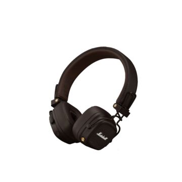 Marshall Major V brązowy - bezprzewodowe słuchawki nauszne